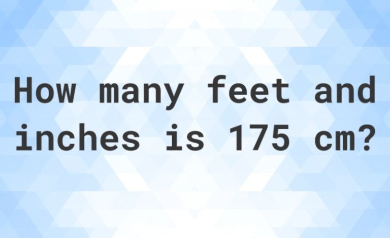 175 cm in Feet: A Comprehensive Conversion Guide