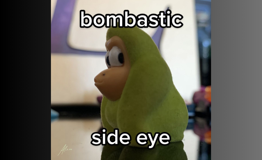 What is bombastic side eye meme?