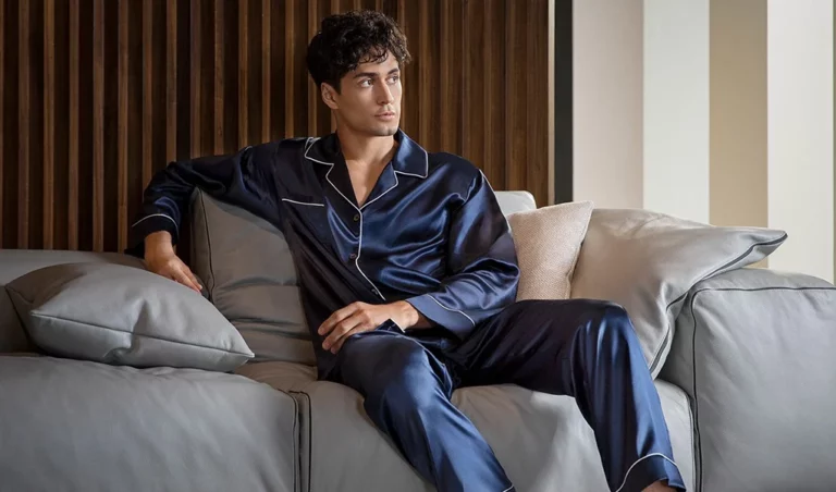 Men’s Silk Pajamas Sets & Sleepwear